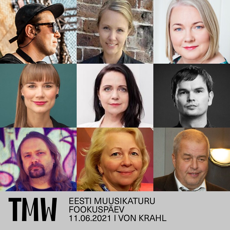 Eesti muusikaturu fookuspäeva panelistid